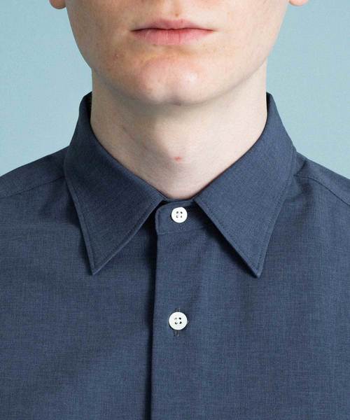 UNITED TOKYO（ユナイテッドトウキョウ）の「ドライボイルショートスリーブシャツ（シャツ/ブラウス・メンズ・ブラック/ベージュ/ブルー/グレー/アイボリー/ライトブルー・1/2/3）」の16枚目の写真