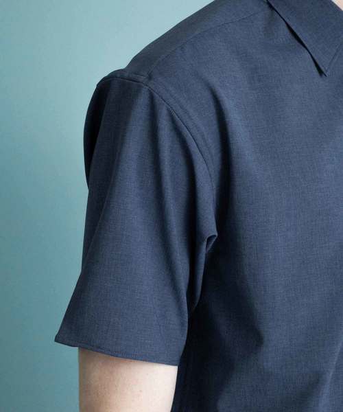 UNITED TOKYO（ユナイテッドトウキョウ）の「ドライボイルショートスリーブシャツ（シャツ/ブラウス・メンズ・ブラック/ベージュ/ブルー/グレー/アイボリー/ライトブルー・1/2/3）」の17枚目の写真