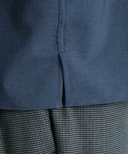 UNITED TOKYO（ユナイテッドトウキョウ）の「ドライボイルショートスリーブシャツ（シャツ/ブラウス・メンズ・ブラック/ベージュ/ブルー/グレー/アイボリー/ライトブルー・1/2/3）」の20枚目の写真