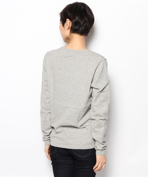 TOMMY HILFIGER（トミーヒルフィガー）の「NEW IVY V-NK SWEATER（ニット/セーター・レディース・ブルー/ネイビー/ピンク/レッド/ホワイト/グレー/アイボリー・LARGE/MEDIUM/SMALL）」の9枚目の写真