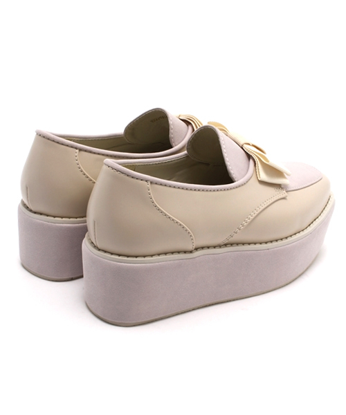 one after another NICE CLAUP(ワンアフターアナザーナイスクラップ)の「【ナイスクラップ】リボンパンプス(その他シューズ・レディース・アイボリー/キャメル/ブラック・SMALL/MEDIUM/LARGE)」の9枚目の写真