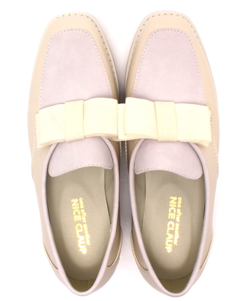 one after another NICE CLAUP(ワンアフターアナザーナイスクラップ)の「【ナイスクラップ】リボンパンプス(その他シューズ・レディース・アイボリー/キャメル/ブラック・SMALL/MEDIUM/LARGE)」の5枚目の写真