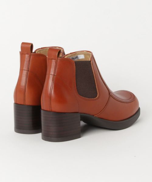 あしながおじさん（アシナガオジサン）の「〈あしながおじさん〉サイドゴアブーツ（ブーツ・レディース・ブラック/ダークブラウン/ライトブラウン・23.5cm/24.0cm/24.5cm/22.5cm/23.0cm）」の11枚目の写真