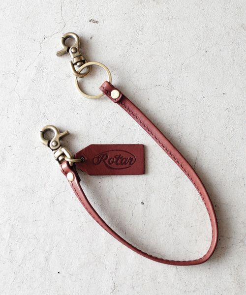 Rotar Short strap レザー ショートストラップ（キーケース/キーアクセサリー）｜ROTAR（ローター）