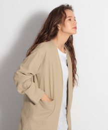 niko and... | ヨーロピアンリネンレーヨンショートジャケット(その他アウター)