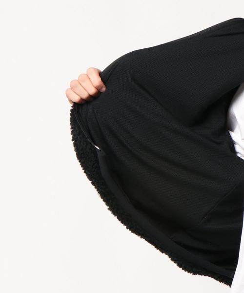NEONSIGN(ネオンサイン)の「NEONSIGN BALLOON BOA JACKET(ブルゾン・メンズ・ブラック/キャメル・46/48)」の5枚目の写真