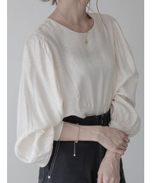 amel | コンシャススリーブパールブラウス(シャツ/ブラウス)