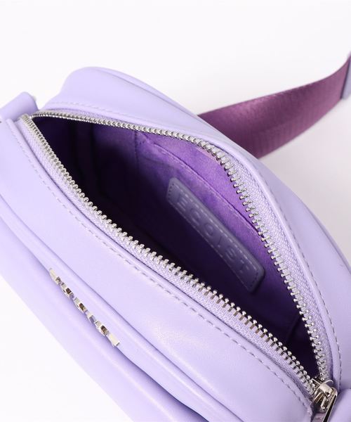 EGOIST（エゴイスト）の「スクエアショルダーBAG（ショルダーバッグ・レディース・ブラック/パープル・FREE）」の6枚目の写真