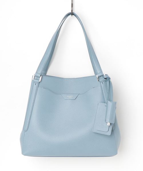 PELLE MORBIDA(ペッレモルビダ)の「COLORE(コローレ)2WAYトートバッグ(トートバッグ・メンズ・チャコールグレー/ブラック/ネイビー/サックスブルー/オレンジ/ブルー・FREE)」の12枚目の写真