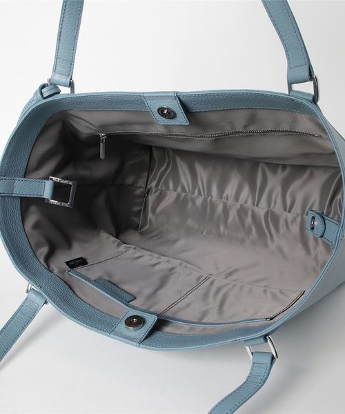 PELLE MORBIDA(ペッレモルビダ)の「COLORE(コローレ)2WAYトートバッグ(トートバッグ・メンズ・チャコールグレー/ブラック/ネイビー/サックスブルー/オレンジ/ブルー・FREE)」の14枚目の写真