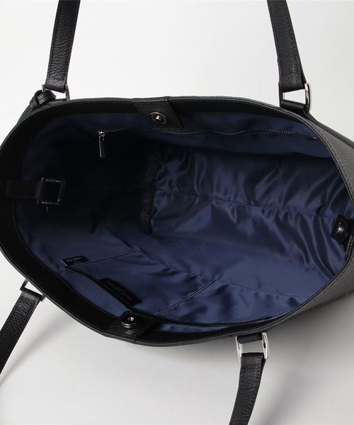 PELLE MORBIDA(ペッレモルビダ)の「COLORE(コローレ)2WAYトートバッグ(トートバッグ・メンズ・チャコールグレー/ブラック/ネイビー/サックスブルー/オレンジ/ブルー・FREE)」の16枚目の写真