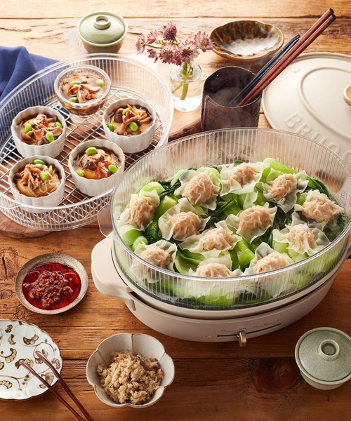 オーバルホットプレート用スチーマー（キッチン家電）｜BRUNO（ブルーノ）