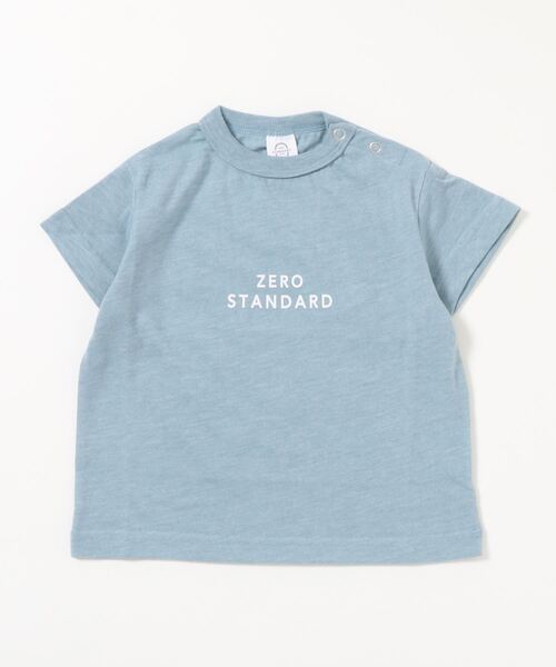 ZERO standerd（ゼロスタンダード）の「ゼロスタンダード zero　Ｔシャツ（Tシャツ/カットソー・キッズ・ブラック/ベージュ/ブラウン/カーキ/ピンク/ブルー/パープル・80ｃｍ/90cm/95cm/110cm/100cm/120cm/130cm/140cm/150cm/160cm）」の5枚目の写真