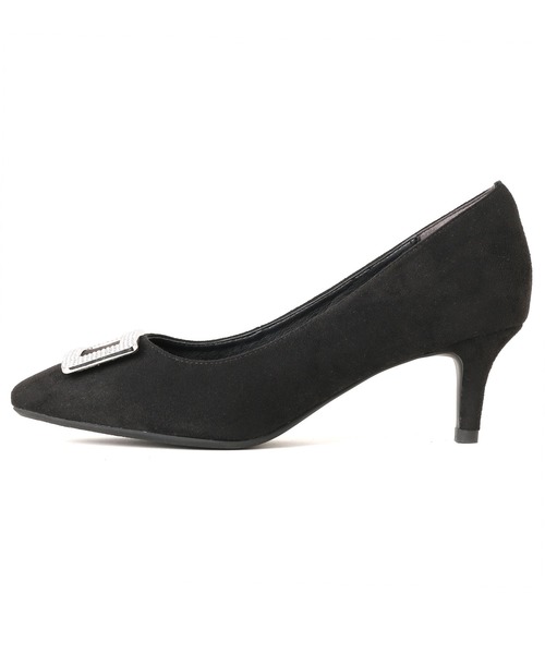 coca(ANDEX shoes product)(コカ)の「coca / コカ ビジューバックル付き ポインテッドトゥ ヒールパンプス 419008(パンプス・レディース・ブラック/ベージュ・22.5cm/23.5cm/24.5cm/23.0cm/24.0cm/22.0cm)」の5枚目の写真