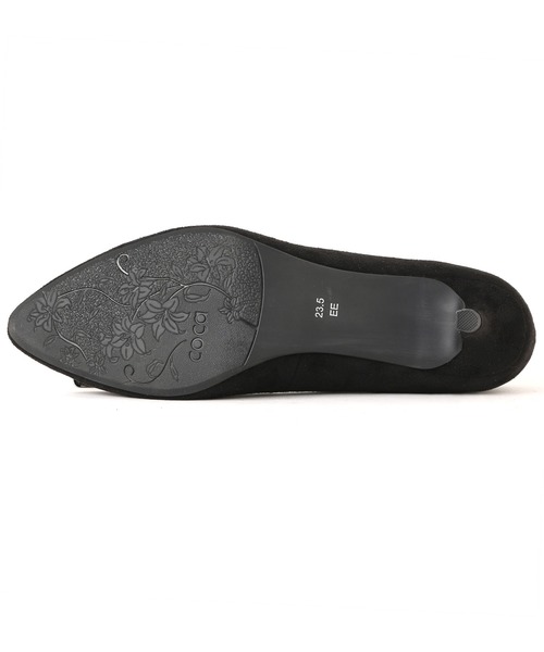 coca(ANDEX shoes product)(コカ)の「coca / コカ ビジューバックル付き ポインテッドトゥ ヒールパンプス 419008(パンプス・レディース・ブラック/ベージュ・22.5cm/23.5cm/24.5cm/23.0cm/24.0cm/22.0cm)」の6枚目の写真