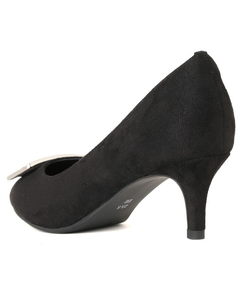 coca(ANDEX shoes product)(コカ)の「coca / コカ ビジューバックル付き ポインテッドトゥ ヒールパンプス 419008(パンプス・レディース・ブラック/ベージュ・22.5cm/23.5cm/24.5cm/23.0cm/24.0cm/22.0cm)」の8枚目の写真