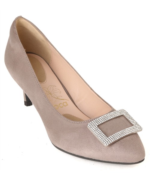 coca(ANDEX shoes product)(コカ)の「coca / コカ ビジューバックル付き ポインテッドトゥ ヒールパンプス 419008(パンプス・レディース・ブラック/ベージュ・22.5cm/23.5cm/24.5cm/23.0cm/24.0cm/22.0cm)」の13枚目の写真