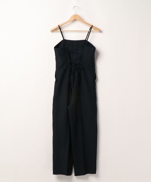 LOWRYS FARM(ローリーズファーム)の「L/Rサロペット 887609(サロペット/オーバーオール・レディース・ブラック/アイボリー・FREE)」の3枚目の写真