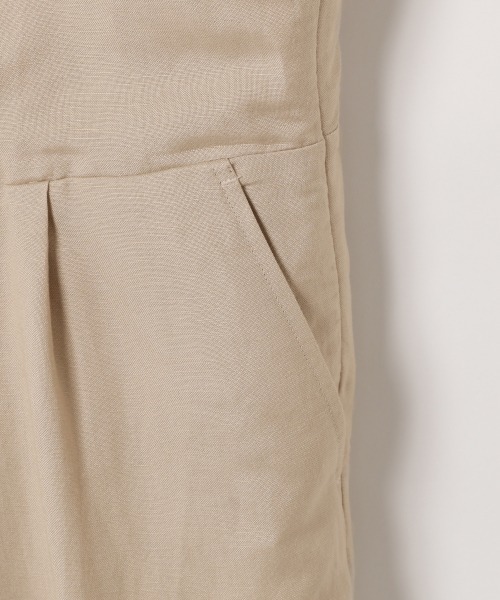 LOWRYS FARM(ローリーズファーム)の「L/Rサロペット 887609(サロペット/オーバーオール・レディース・ブラック/アイボリー・FREE)」の9枚目の写真