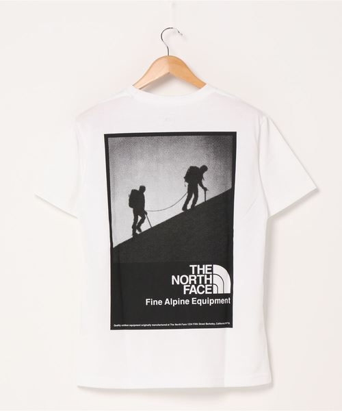 THE NORTH FACE（ザノースフェイス）の「ザ ノース フェイス S/S Half Dome Fine Alpine EQ Tee（Tシャツ/カットソー・メンズ・グレー/ブラック/ホワイト・S/XL/L/M）」の5枚目の写真