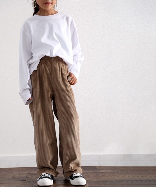 セール キッズ 無地ワイドパンツ フルレングス その他パンツ Classicalelf クラシカルエルフ のファッション通販 Zozotown