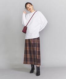 BEAUTY&YOUTH UNITED ARROWS | BY∴ コットン天竺ビッグロングスリーブTシャツ(Tシャツ/カットソー)