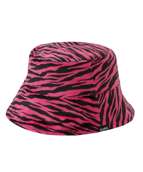 X-girl（エックスガール）の「REVERSIBLE ZEBRA HAT（ハット