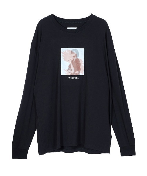 Ameri（アメリ）の「TRICK ART LONG TEE（Tシャツ/カットソー・レディース・ホワイト/ブラック・FREE）」の12枚目の写真