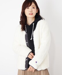 【Champion】もこふさスナップジャケット