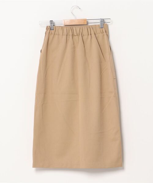 DING（ディング）の「DING/ベイカーロングスカート（スカート・レディース・ベージュ/ブラック・FREE）」の7枚目の写真