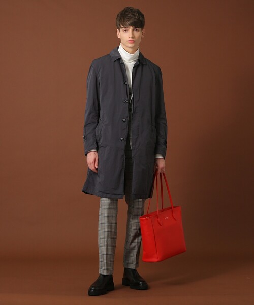 DRESSTERIOR ドレステリア ステンカラーコート 黒 0123725M0289 DRESSTERIOR｜ドレステリアのステンカラーコート通販 - ZOZOTOWN
