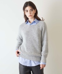 Whim Gazette（ウィムガゼット）の「ローゲージラメプルオーバー（ニット/セーター・レディース）」