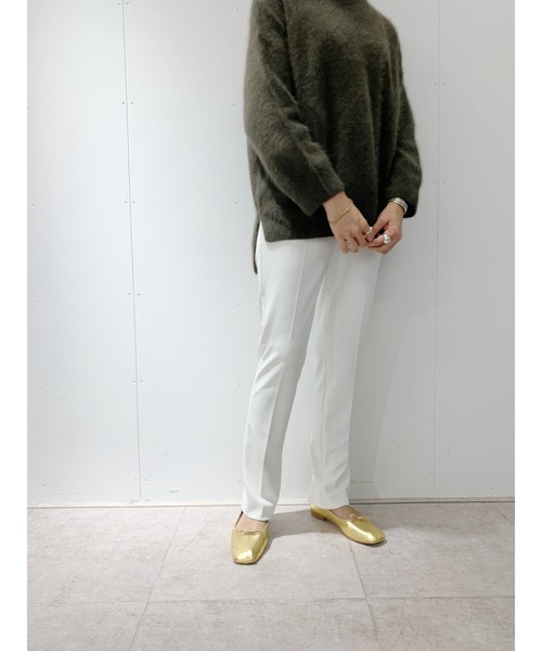 SHENERY(シーナリー)の「ストレッチツイルパンツ(その他パンツ・レディース・ブラック/オフホワイト・38/36)」の11枚目の写真