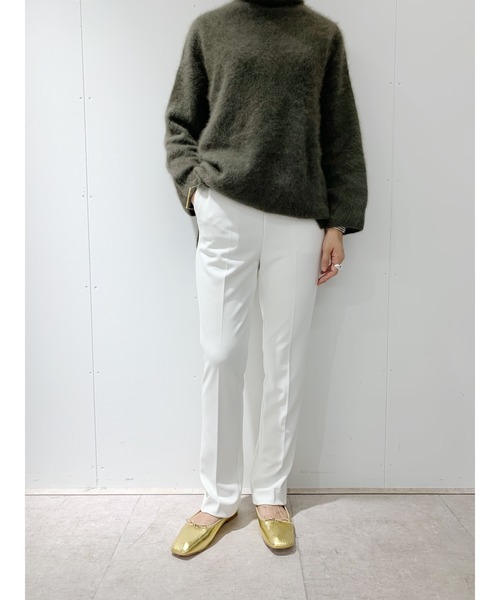 SHENERY(シーナリー)の「ストレッチツイルパンツ(その他パンツ・レディース・ブラック/オフホワイト・38/36)」の12枚目の写真