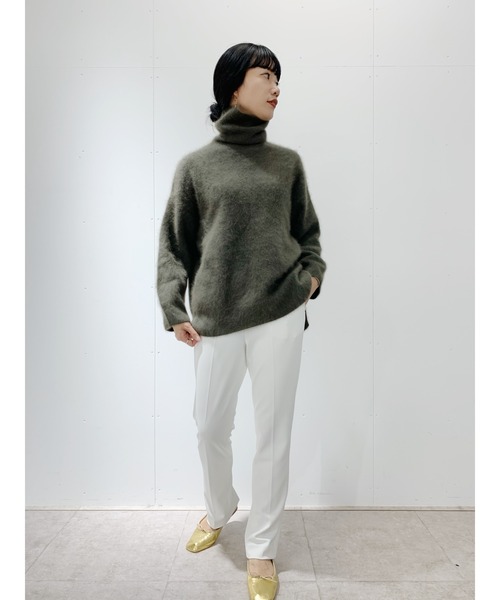 SHENERY(シーナリー)の「ストレッチツイルパンツ(その他パンツ・レディース・ブラック/オフホワイト・38/36)」の15枚目の写真