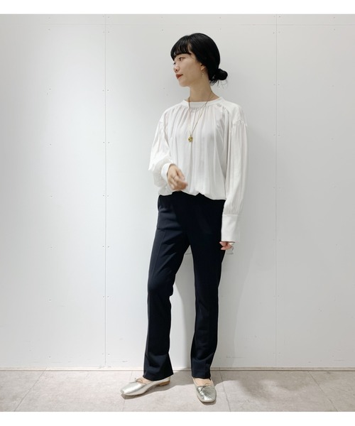 SHENERY(シーナリー)の「ストレッチツイルパンツ(その他パンツ・レディース・ブラック/オフホワイト・38/36)」の8枚目の写真