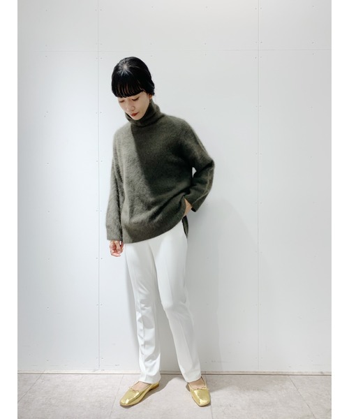 SHENERY(シーナリー)の「ストレッチツイルパンツ(その他パンツ・レディース・ブラック/オフホワイト・38/36)」の17枚目の写真