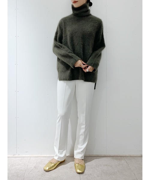 SHENERY(シーナリー)の「ストレッチツイルパンツ(その他パンツ・レディース・ブラック/オフホワイト・38/36)」の13枚目の写真