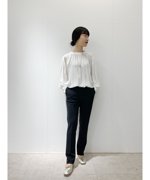 SHENERY(シーナリー)の「ストレッチツイルパンツ(その他パンツ・レディース・ブラック/オフホワイト・38/36)」の6枚目の写真