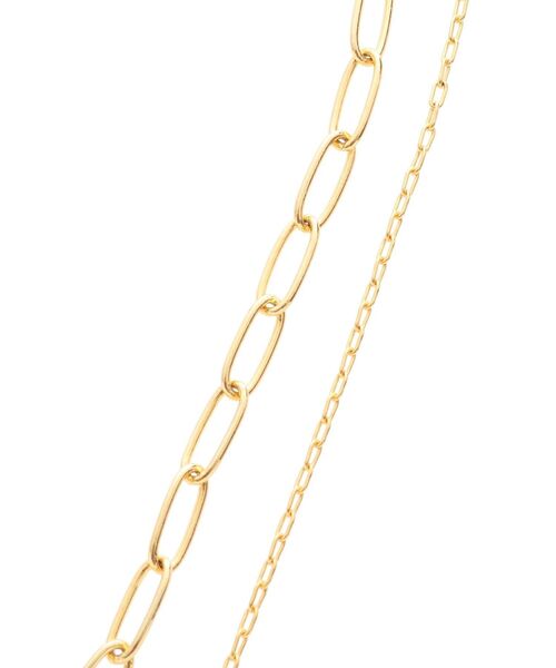 Ungrid（アングリッド）の「淡水パールレイヤードネックレス（ネックレス・レディース・ゴールド・FREE）」の5枚目の写真