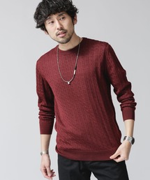 メンズのニット セーター レッド 赤色系 ファッション通販 Zozotown