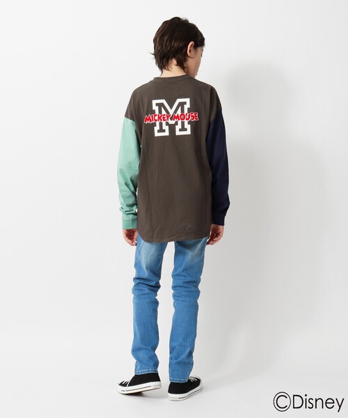 THE SHOP TK (ザ ショップ ティーケー )の「◆【150・160cm】NEWのび~るストレートデニムパンツ<365DAYS>(デニムパンツ・キッズ・ブラック/ダークネイビー・15 /16)」の3枚目の写真