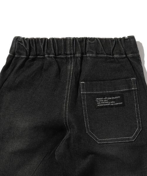 THE SHOP TK (ザ ショップ ティーケー )の「◆【150・160cm】NEWのび~るストレートデニムパンツ<365DAYS>(デニムパンツ・キッズ・ブラック/ダークネイビー・15 /16)」の13枚目の写真