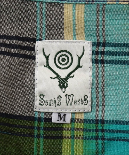 South2 West8（サウスツーウェストエイト）の「【South2 West8 / サウスツーウエストエイト】 6 ポケットシャツ INKAT MADRAS（シャツ/ブラウス・メンズ・ライトブルー/ネイビー・SMALL/MEDIUM）」の4枚目の写真