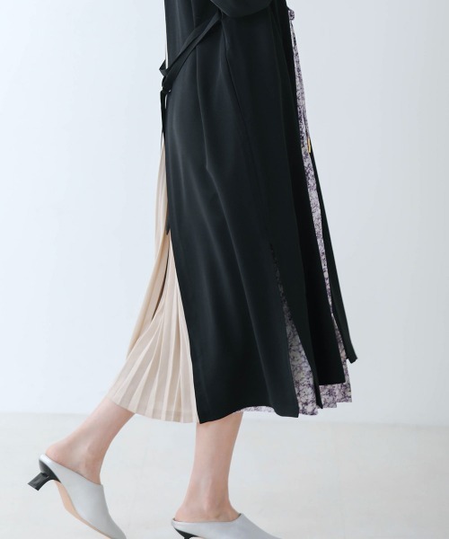 Bou Jeloud（ブージュルード）の「バックプリーツカーディガン【セレモニーにもおすすめ】（カーディガン/ボレロ・レディース・ブラック/ベージュ/カーキ・38）」の9枚目の写真