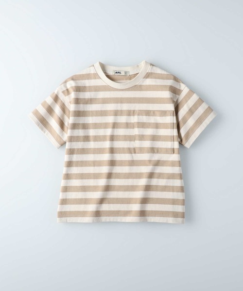 MPS（エムピーエス）の「【MPS】ボーダーTシャツ（Tシャツ/カットソー  
