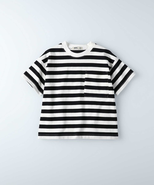 MPS（エムピーエス）の「【MPS】ボーダーTシャツ（Tシャツ/カットソー  