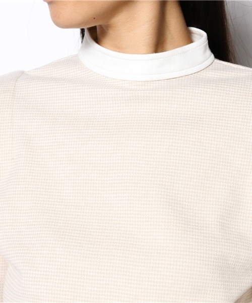 Kastane（カスタネ）の「【Kastane】スタンドカラーワンピース（ワンピース・レディース・ブルー/ベージュ・FREE）」の8枚目の写真