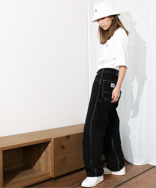 別注【LEE /リー】relume ウエストギャザーEASYパンツ　美品 別注【LEE /リー】*RELUME ウエストギャザーEASY PT - メルカリ