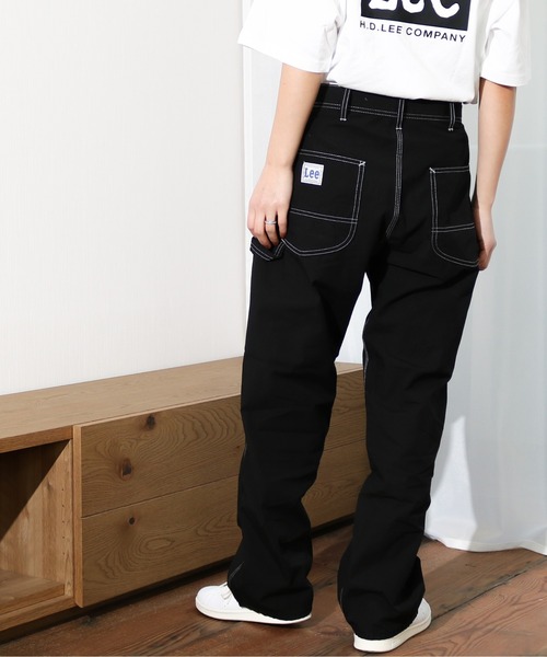 Lee(リー)の「Lee/リー ライトウエイトぺインターパンツ(デニムパンツ・レディース・ホワイト/ブラック/ライトインディゴブルー・MEDIUM/LARGE/X-LARGE/X-SMALL)」の12枚目の写真